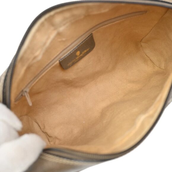 GUCCI Logo Sherry GG Pattern Shoulder Bag PVC Leather Brown Italy 32YH591 - Picture 10 of 16